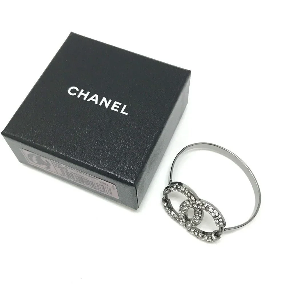 CHANEL Logo Charm Bracelet